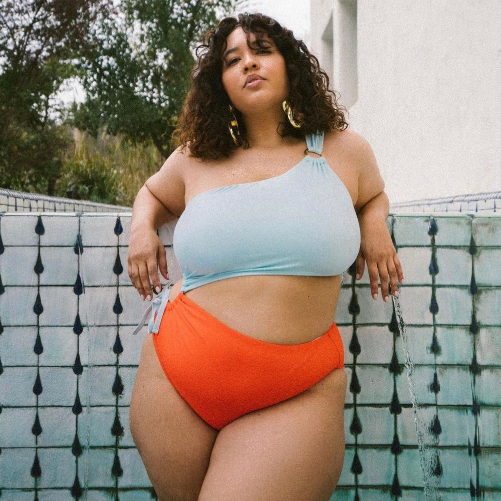Gabi Fresh x Swimsuits For All one piece swimsuit